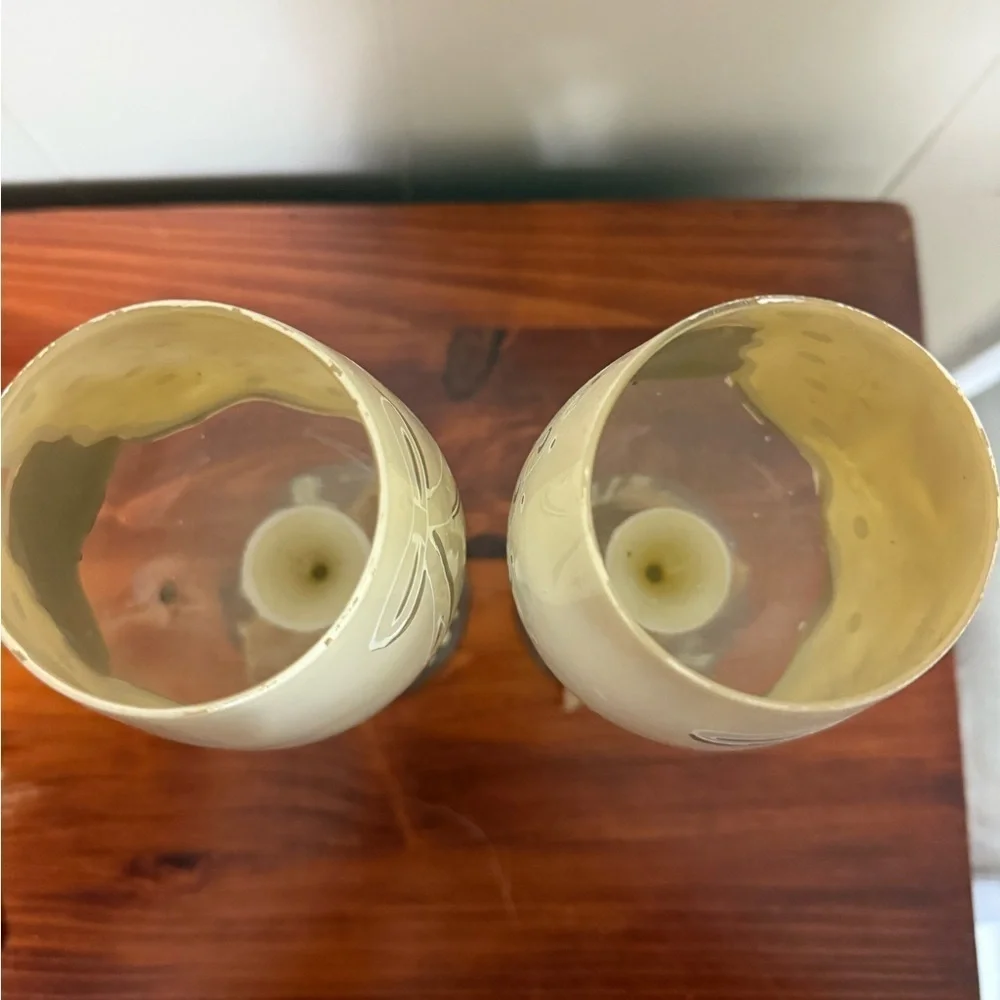 Gettin’ Hitched set of 2 Wine Glasses Wedding Gift Cowboy Boots Country Girl